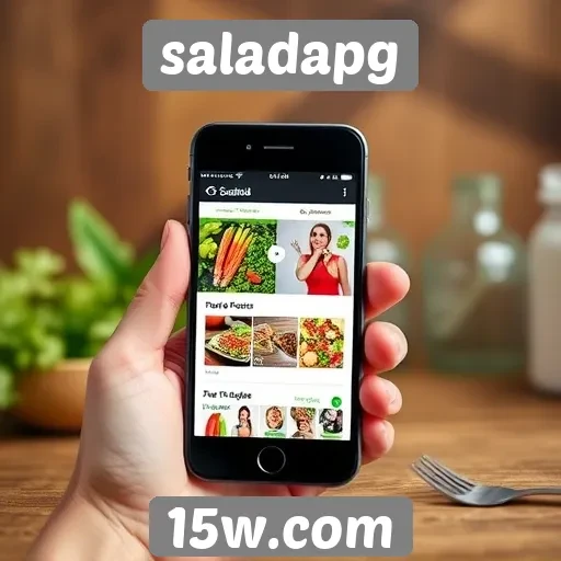 Desempenho do site saladapg em dispositivos móveis