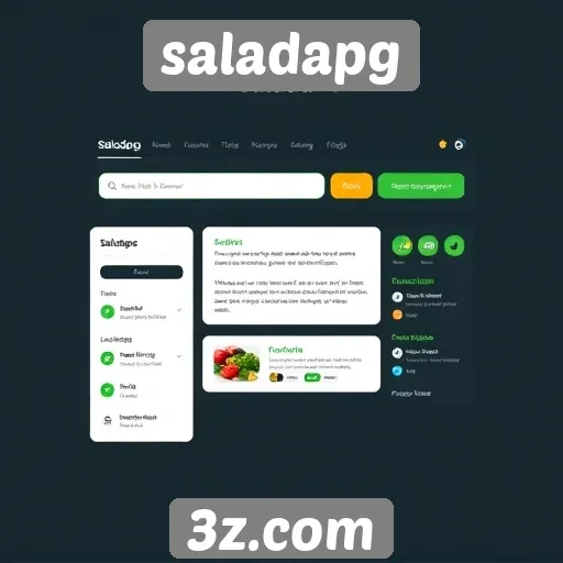 Interface do usuário do site saladapg é intuitiva
